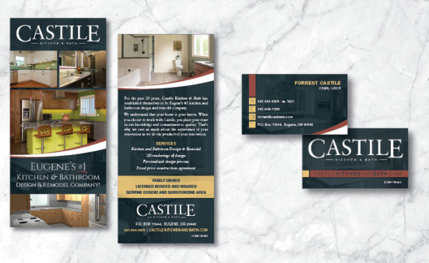 Castile Kitchen & Bath | Print Design and Signage