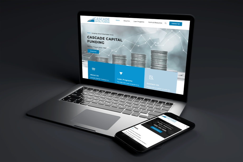 Cascade Capital Funding Website Design