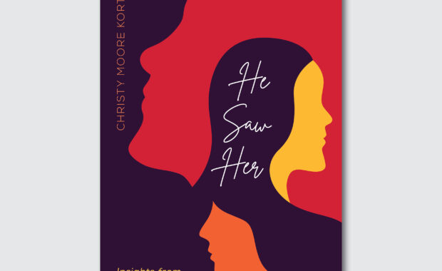 He Saw Her | Book Design